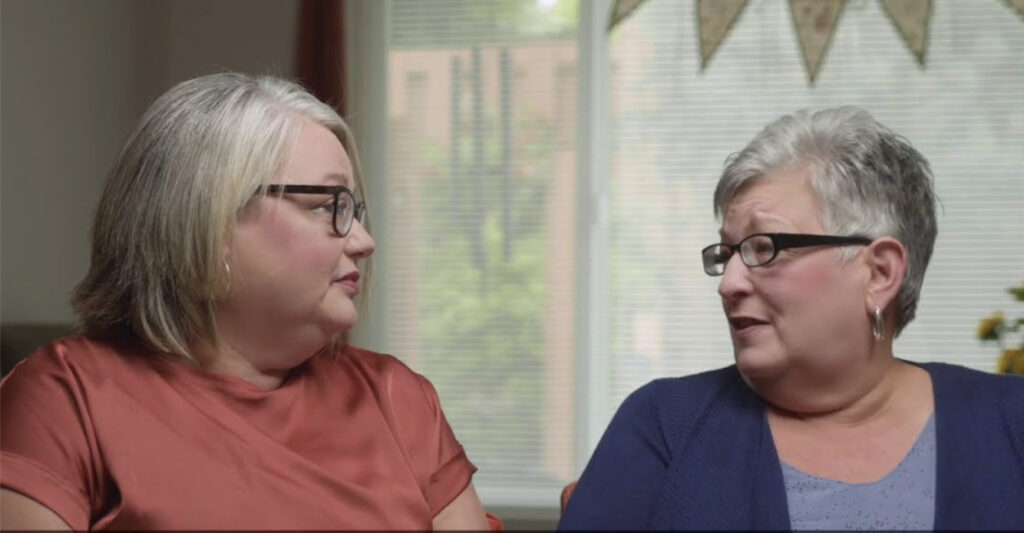 Charter Senior Living of Northpark Place Video Thumbnail Senior Living Resident and Daughter looking at each other